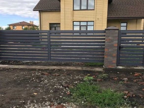 Забор жалюзи 72 метра фото в Кулебаках