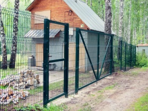 3D заборы 15 соток фото стоимость под ключ