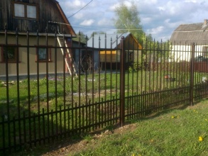 Сварные заборы с утрамбовкой щебнем 12 метров фото в Кулебаках