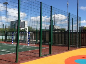 3D заборы для спортивной площадки 15 метров фото в Кулебаках