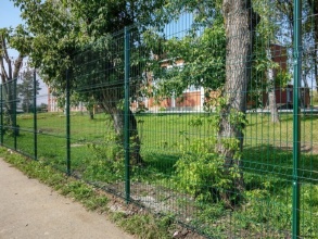 3D заборы для школы 90 метров фото в Кулебаках