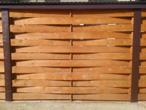 Деревянный забор плетёнка 12 метров фото в Кулебаках