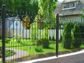 Кованые заборы на ленточном фундаменте 80 метров фото в Кулебаках